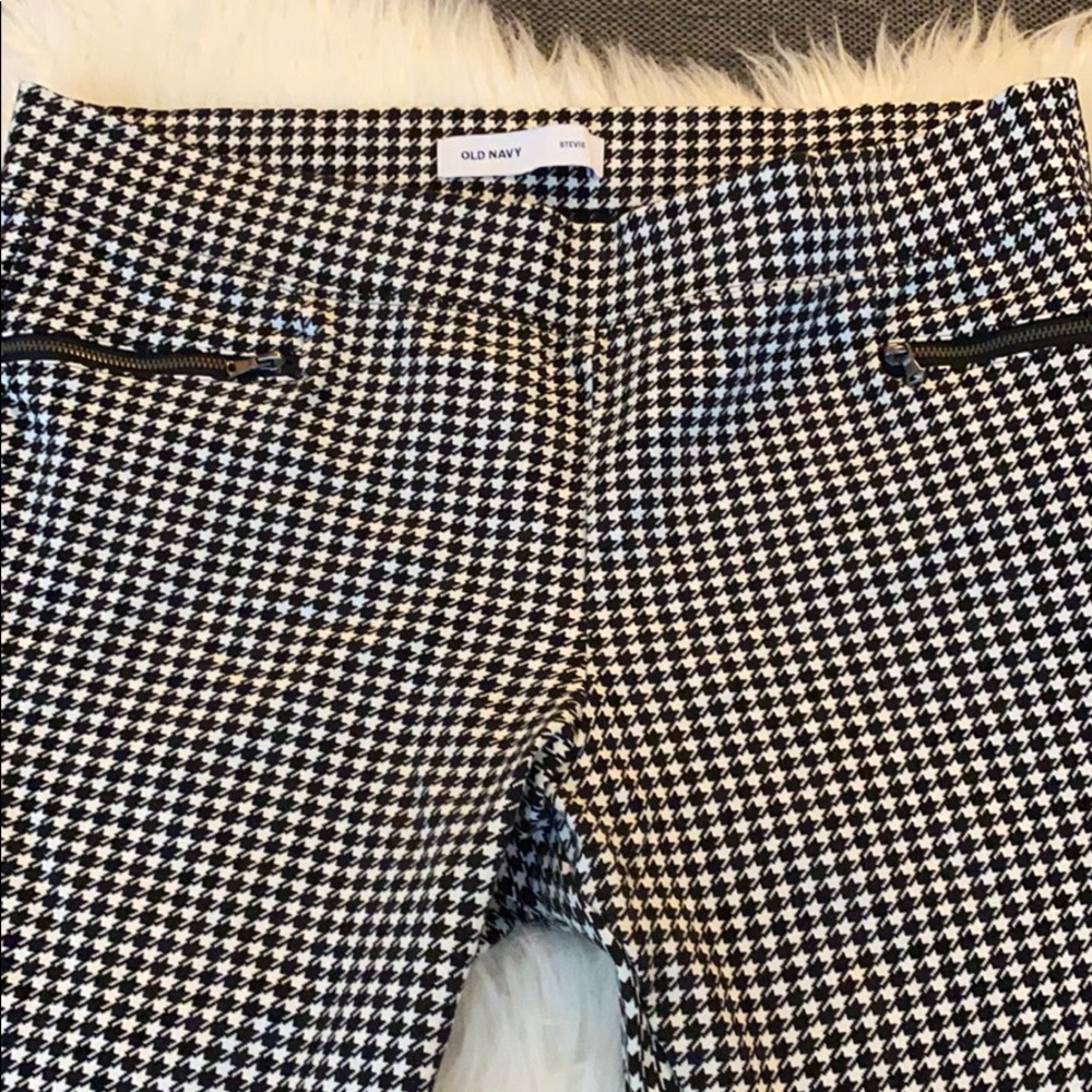 Old navy Stevie houndstooth stretch pants- XL